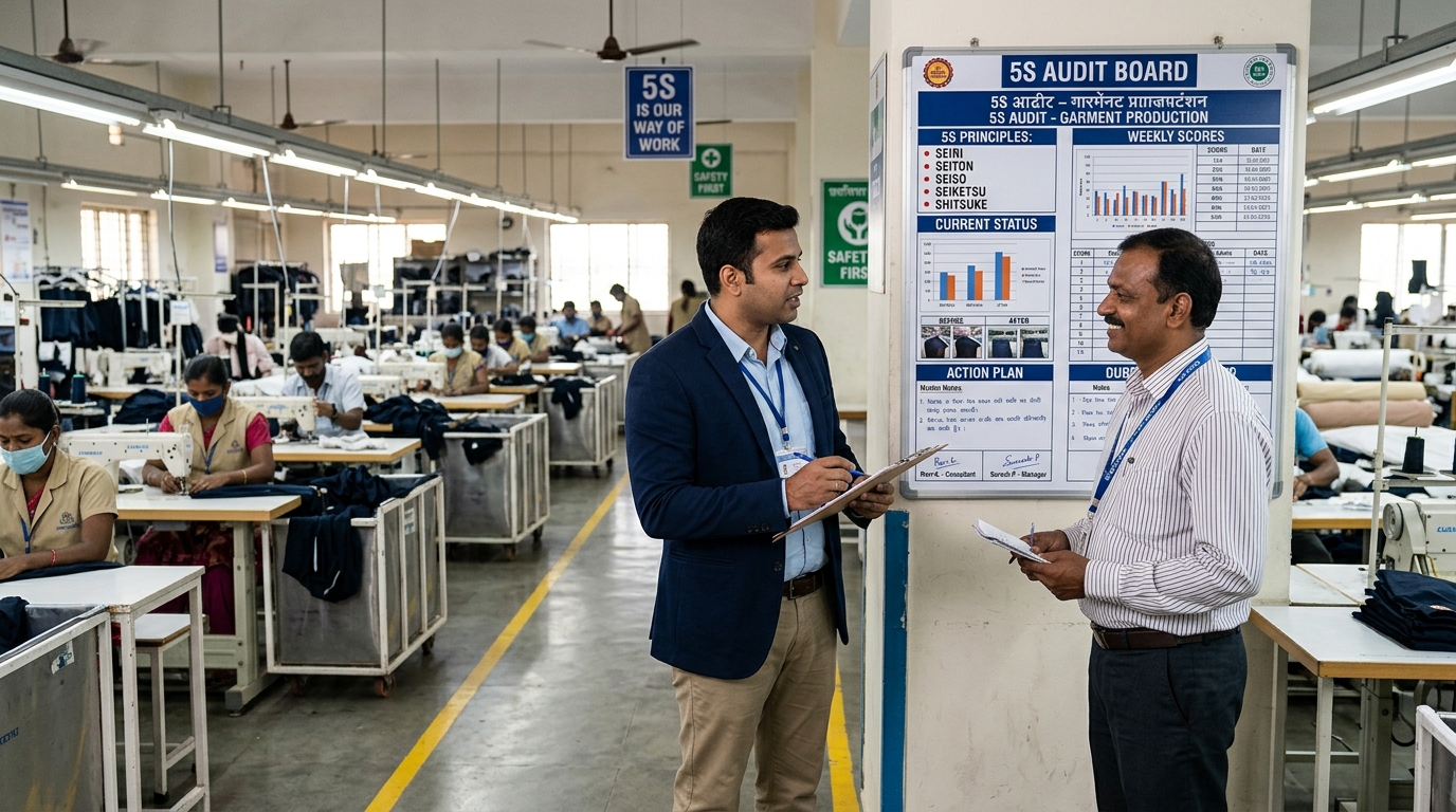 Lean manufacturing and 5S sustainability article