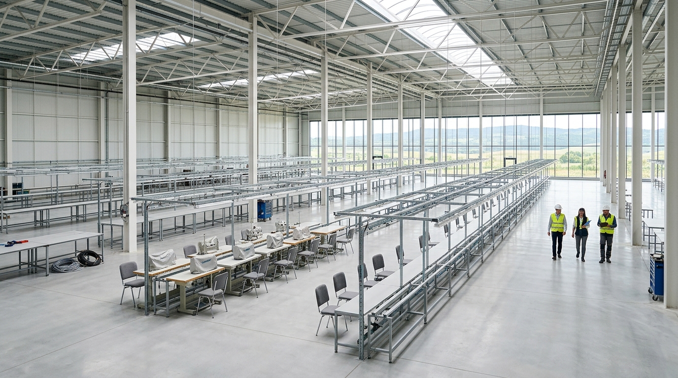 Greenfield factory setup checklist article